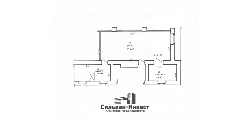 Аренда помещений под офисы, сферу услуг, торговлю