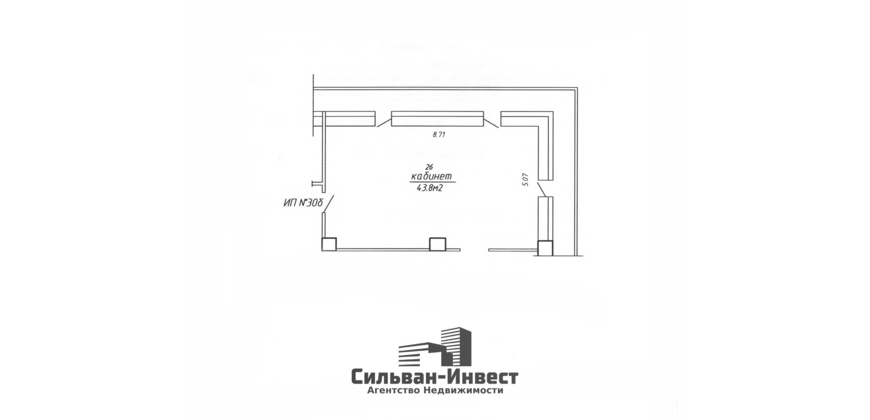 Аренда помещений под офисы, сферу услуг, торговлю