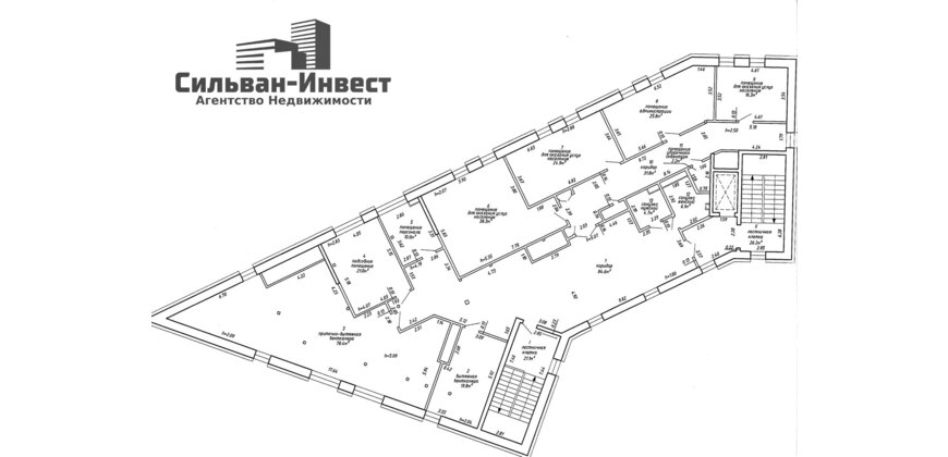 Продажа помещений под офисы/ ресторан / кафе / сферу услуг