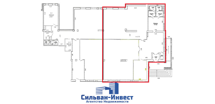 Продажа ПОМЕЩЕНИЙ ПОД МАГАЗИН, СФЕРУ УСЛУГ, ОФИС, ОБЩЕПИТ