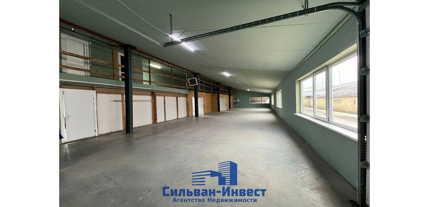 Аренда тёплого склада в Заславле