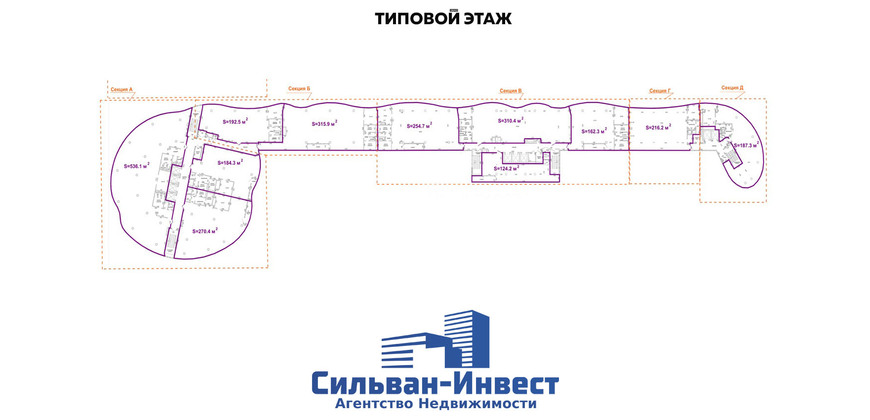 Аренда торгово - административных помещений топ локации