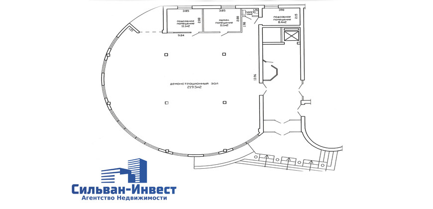 Аренда торгово - административных помещений в удобной локации