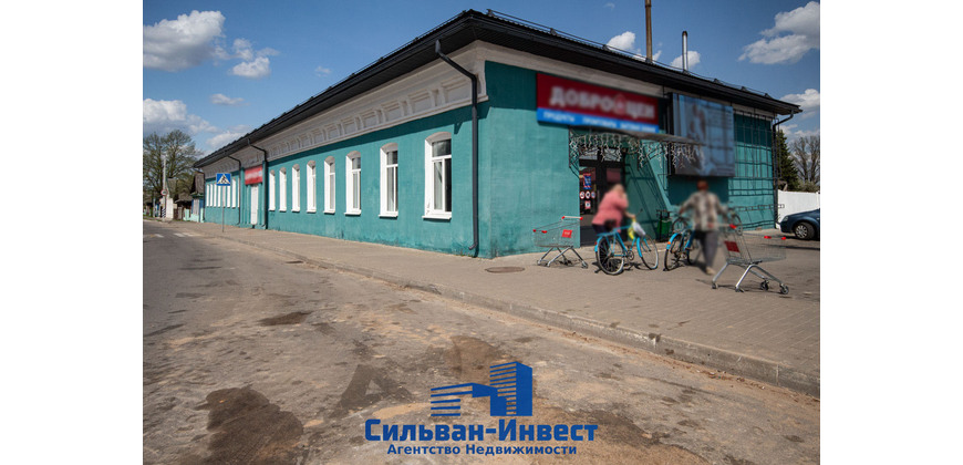 Аренда помещений под торговлю, склад в Червене