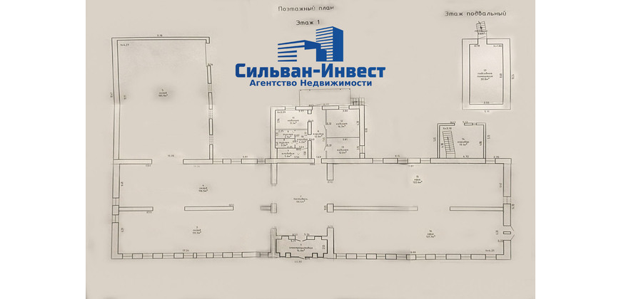Продажа помещений под торговлю, склад в Червене