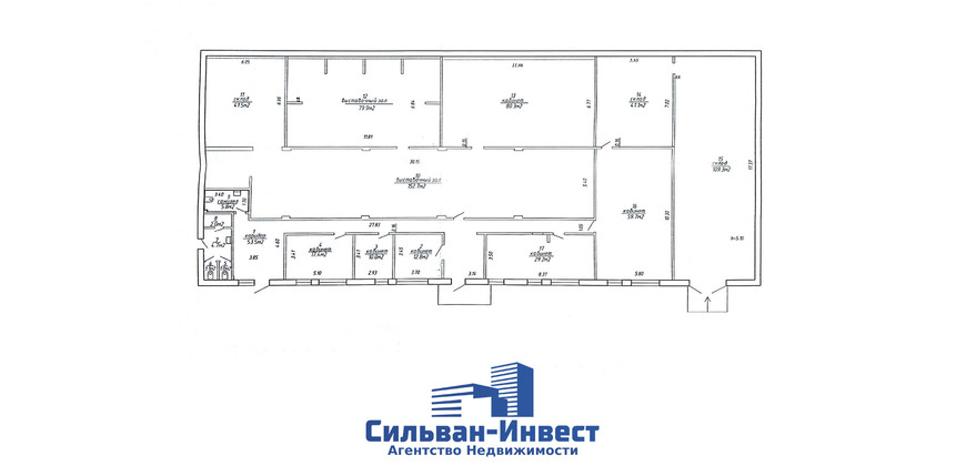Продажа торговых, производственных и офисных зданий и помещений 