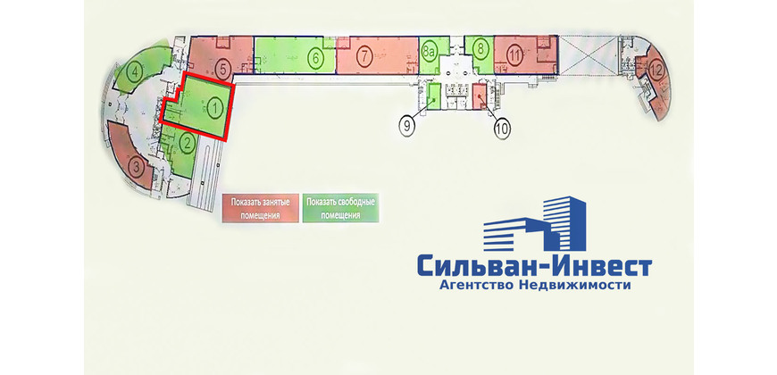 Аренда торгово - административных помещений топ локации