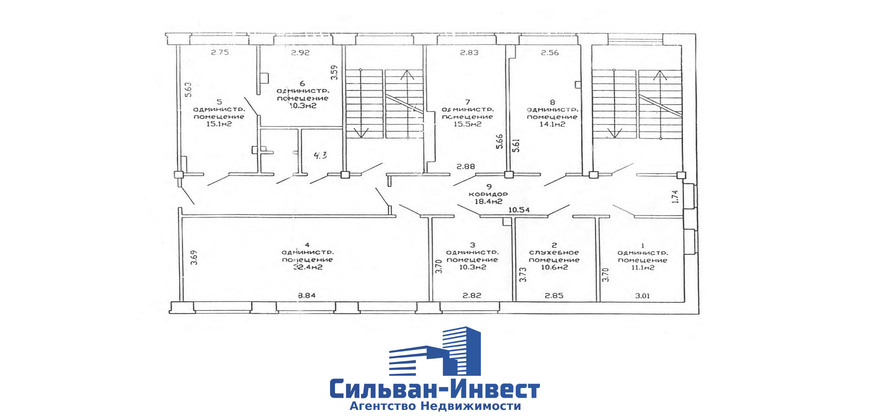 Аренда офисного блока 