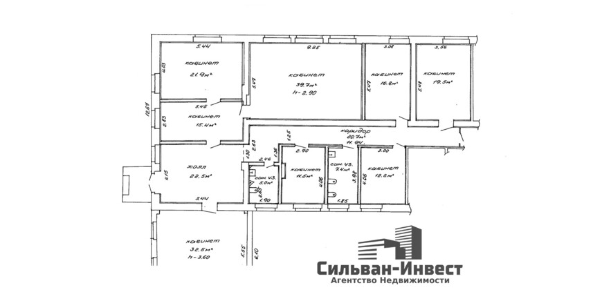 Продажа административных помещений в удобной локации