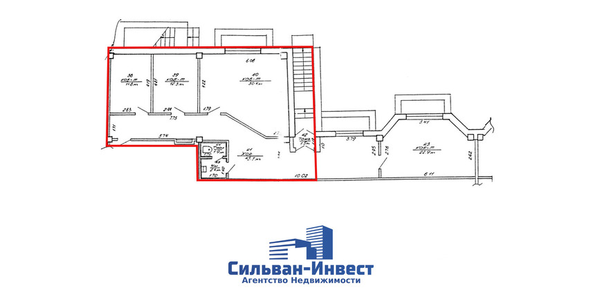 Аренда торгово - административных помещений в удобной локации