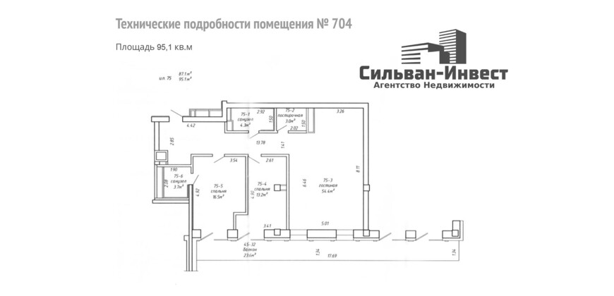 Аренда многофункциональных помещений (сфера услуг, офис, апартаменты)