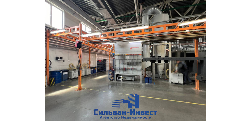 Продажа покрасочного комплекса, склада в СЭЗ Минск