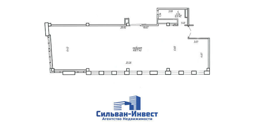 Сдается современный офис в центре, рядом с метро