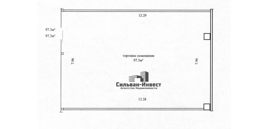 Продажа торгового помещения в ТЦ «4 сезона»