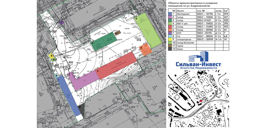 Продажа производственно - складских помещений в центре