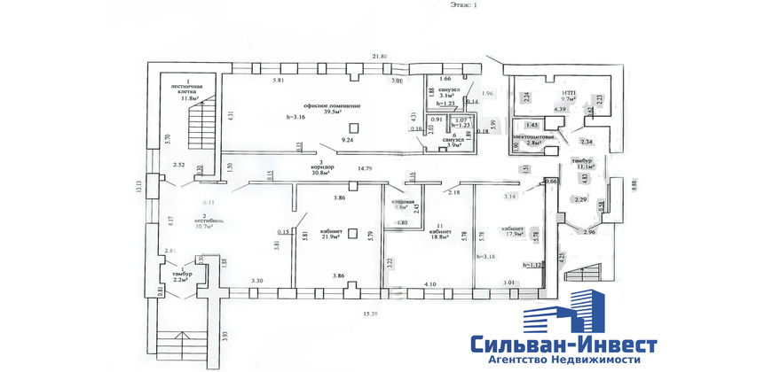 Продажа отдельно стоящего здания в центре